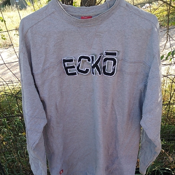 Ecko Unlimited Gray Graphic Tee - Picture 1 of 8